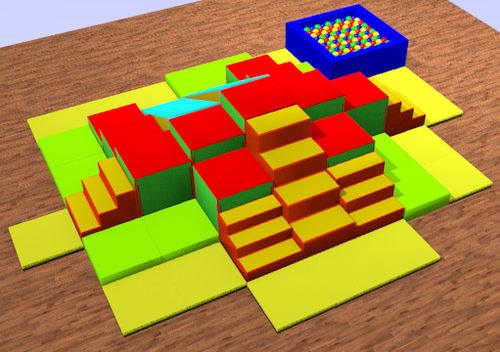 Foam foam motor skills parcourse - MM 12-06-1 - Modugame - MG Sport