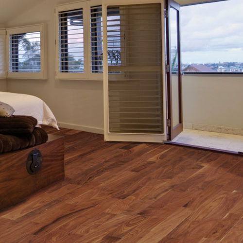 Engineered parquet floor - 14012 - Durafloor Werner GmbH - American walnut / exotic wood / natural oil