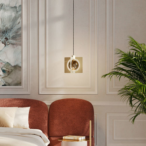 Pendant lamp - GIROUETTE S1 - Masiero - metal / contemporary / corded
