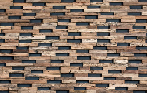 Wall-mounted decorative panel - TN MERANTI MAHOGANY ACACIA NATURAL BROWN - Oscar Ono | Wood Manufacture - wood / solid wood / embossed
