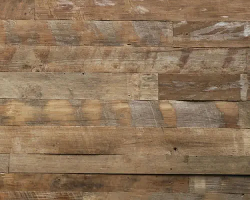 Return of Burma Wall Coverings in Antique Solid Wood Oscar ono Reclaimed Wood Shed Home Product in Textured Wood