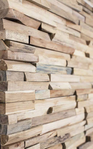Interior decorative panel - MC MAHOGANY MANGO SOLID NATURAL BROWN RECLAIMED  - Oscar Ono | Wood Manufacture - wall-mounted / wood / solid wood