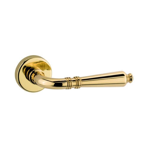 Door handle - Ginevra Standard 416 - REGUITTI - brass / traditional / home