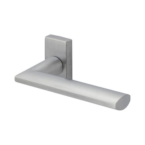 Door handle - Ixia square Narrow - REGUITTI - brass / zamak / contemporary