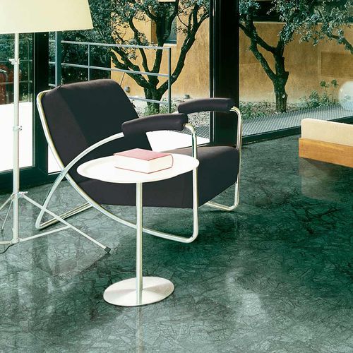 Marble tile - VERDE INDIO - Levantina - polished / indoor / living room