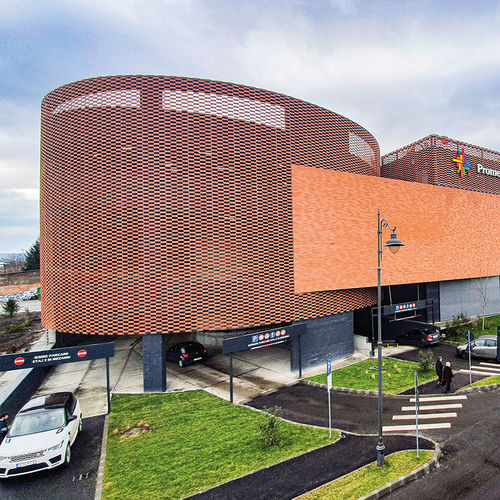 Brick look wall cladding panel - BT-10  - FAVETON - ceramic / exterior / glued