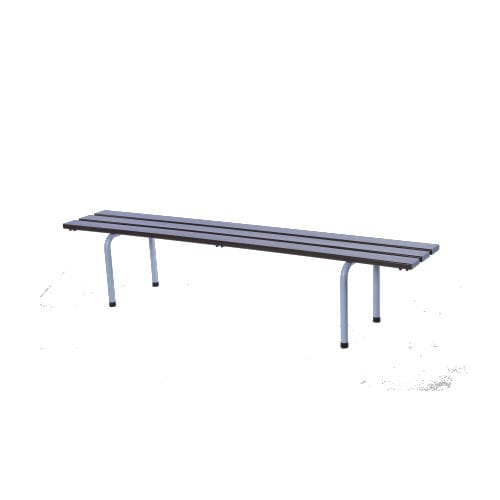Contemporary locker room bench - 60 - Euroform K. Winkler GmbH - hardwood / galvanised steel / without backrest
