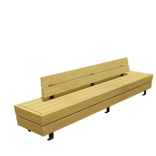 contemporary public bench - Euroform K. Winkler GmbH