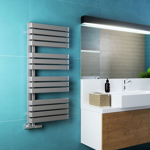 Hot water towel radiator - WARP S - Terma Sp. z o.o. - electric / contemporary / metal