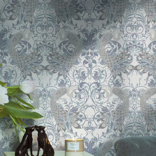Contemporary wallpaper - PARSIFAL - Agena Srl - nonwoven fabric / nature pattern / multi-color