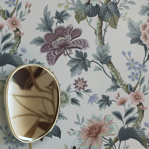 Contemporary wallpaper - SOPHIA - Agena Srl - nonwoven fabric / nature pattern / floral