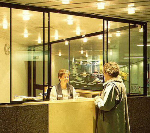 Anodized aluminum window - AH45 - Svalson - sliding / electric / custom