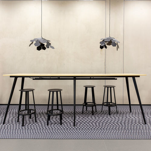 Pendant lamp - THUNDERBALL - Ahrend - steel / contemporary / corded