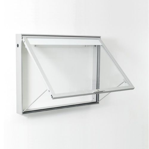 Wall-mounted display panel - 6025 16xA4 DIN A0 - SDB Vitrinebouw BV - indoor / outdoor / magnetic