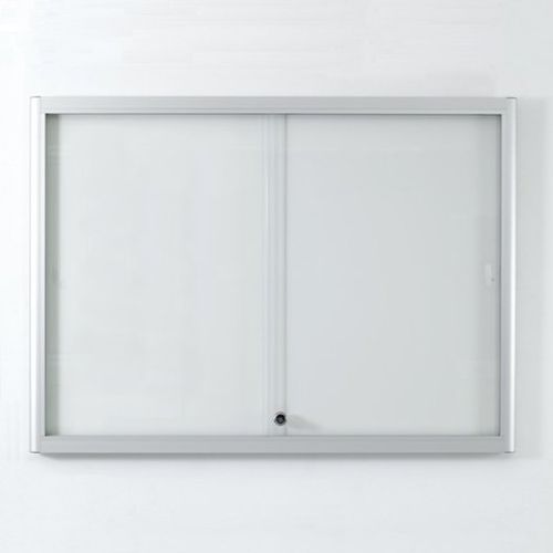 Wall-mounted display panel - 332 8XA4 DIN A1 - SDB Vitrinebouw BV - indoor / magnetic / glass