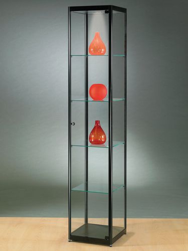 Contemporary display case - MPC 400  - SDB Vitrinebouw BV - glass / wooden / aluminum