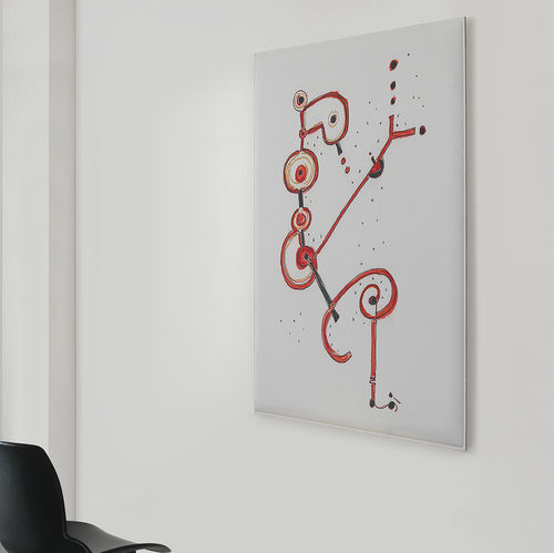 Wall-mounted sound-absorbing panel - SNOWSOUND ART  - Caimi Brevetti SpA - for ceiling / hanging / polyester fiber