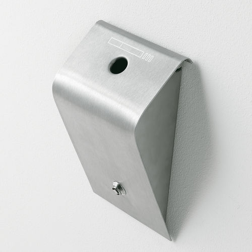 Wall-mounted ashtray - PIAZZA - Caimi Brevetti SpA - stainless steel / for outdoor use / for public space
