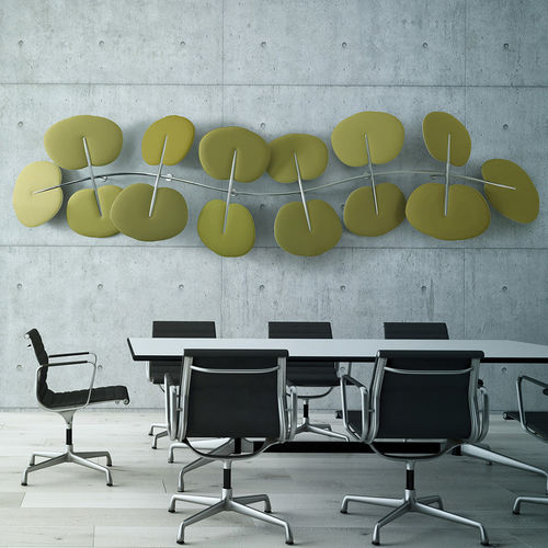 Wall-mounted sound-absorbing panel - BOTANICA  - Caimi Brevetti SpA - for ceiling / hanging / polyester fiber