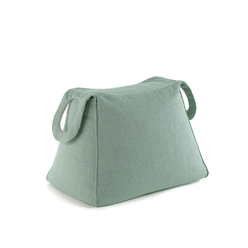 Contemporary pouf - SHOPPER - Caimi Brevetti SpA - fabric / other shapes / with removable cover