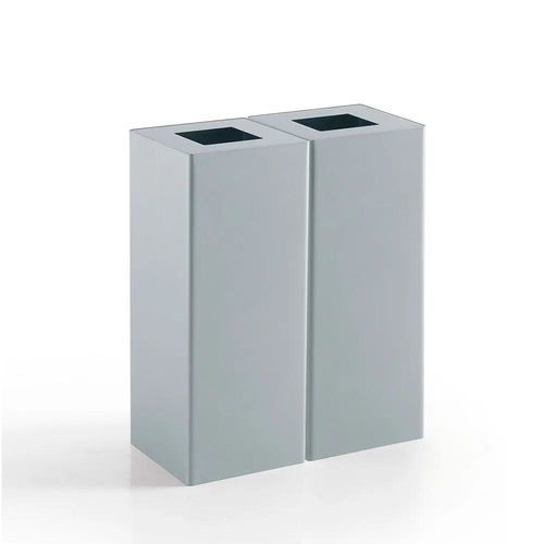 Painted steel trash can - RICICLO - Caimi Brevetti SpA - epoxy / outdoor / recycling
