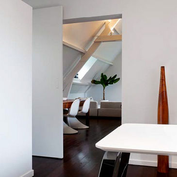 Sliding door handle - 2.0 SLIDE - Joakim Products - metal / contemporary / flush