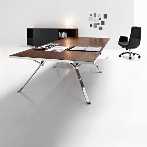 Executive desk - REVO - Manerba - contemporary / wooden / metal