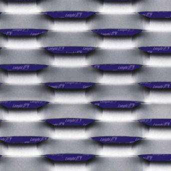 Perforated sheet metal - EXA 16   - Italfim - expanded / aluminum / facade