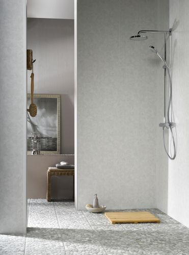 Wall-mounted panel - DUMAPAN® - ULLIANO GREY - Dumaplast Extrusion - PVC / laminate / matte