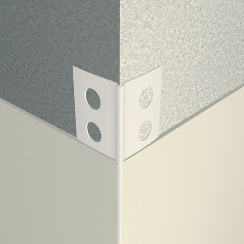 PVC edge trim - NOVOYESO - EMAC - outside corner / facade / for partition wall