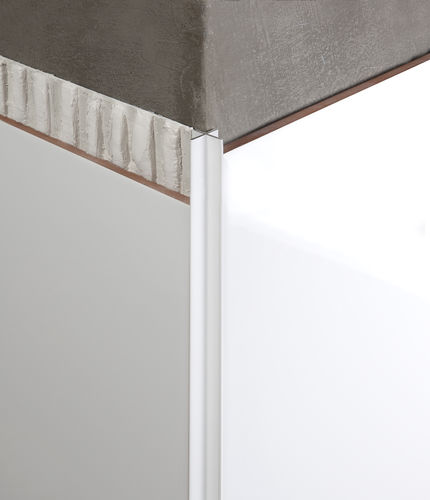 Aluminum edge trim - NOVOPILASTRA® - EMAC - outside corner / facade / for partition wall