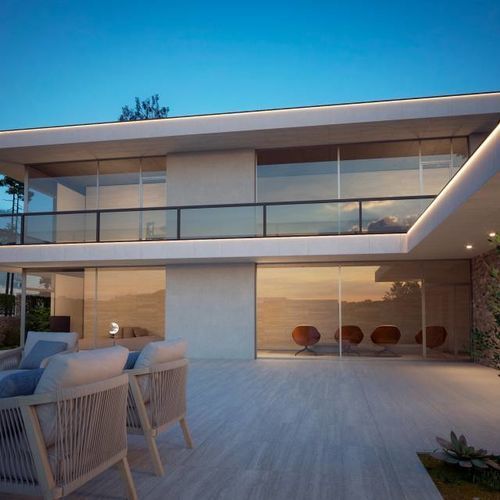 Aluminum profile - NOVOVIERTEAGUAS ECLIPSE&reg; XS - EMAC - lacquered aluminum