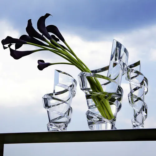 Baccarat Vase Spirale バカラ スパイラル Original design vase - SPIRALE - Baccarat - crystal