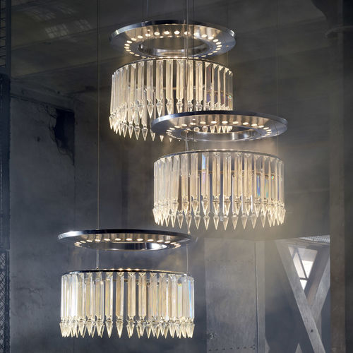 Contemporary chandelier - LADY CRINOLINE - Baccarat - crystal / incandescent