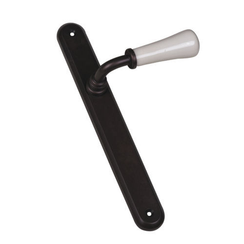 Door handle - 710 - MANI-GRIP, S.L - brass / porcelain / traditional