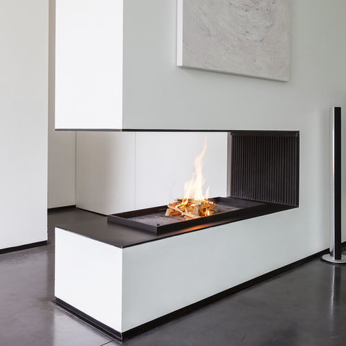 Wood-burning fireplace - UNIVERSAL EXTENDED 8 - Metalfire Architectural ...