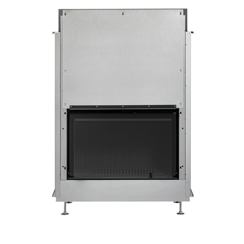 Wood-burning fireplace - ULTIME D MF 800-50 WHE 1S - Metalfire Architectural fireplaces - built-in / free-standing / Single-sided