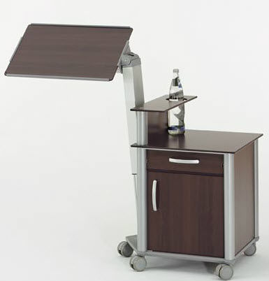 Contemporary bedside table - K 940 - Völker - wooden / square / contract