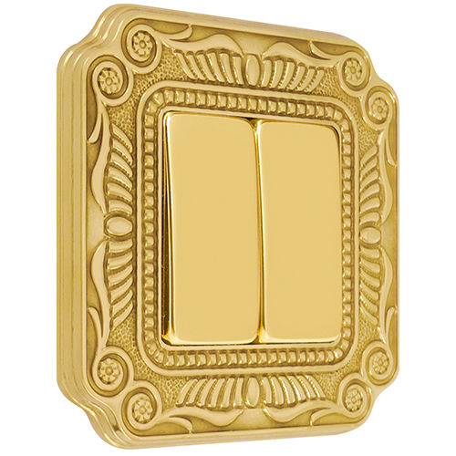 Light switch - INTFD01361 FIRENZE-1-1  - FEDE Switch & Light - rocker / recessed / double