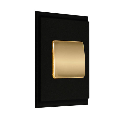 Light switch - FEDE Switch & Light - rocker / recessed / brass