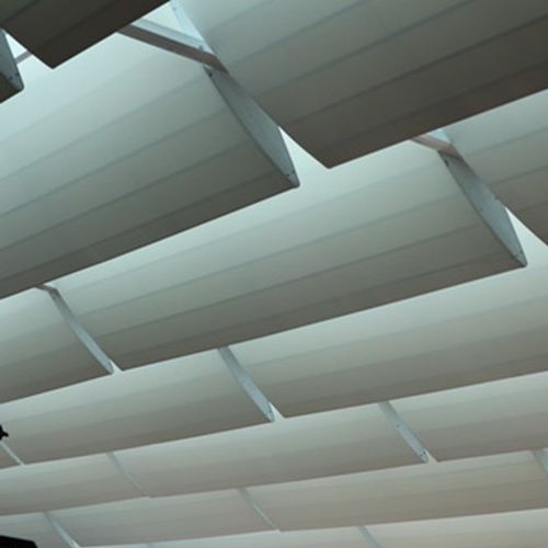 Composite textile membrane - SUN BREAKERS - Tensaform - for false ceiling