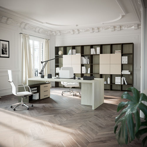 Contemporary desk - OF 52 - GIESSEGI - elm