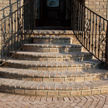Terracotta paver - CRESTLINE - Belden Brick - textured / anti-slip / for public spaces