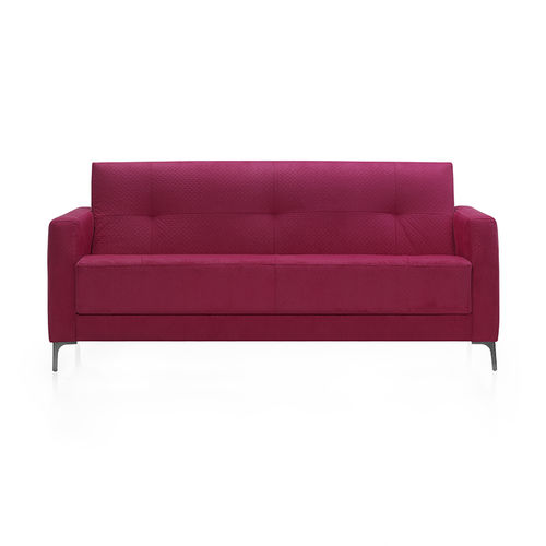 Contemporary sofa - ASTORIA - DILEOFFICE - fabric / leather / customizable color