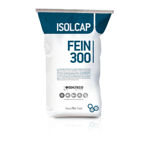 Protective mortar - ISOLCAP FEIN 300 - EDILTECO Group - for flooring screed / cement / insulating