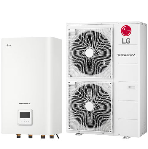 Air/water heat pump - R32 Hydro Box - LG Electronics - commercial / residential / outdoor