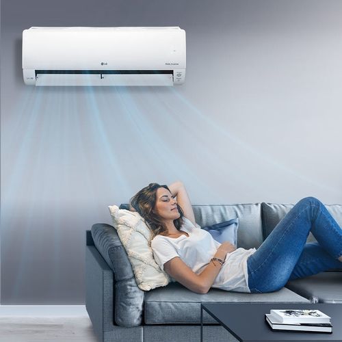 Wall-mounted air conditioner - DUALCOOL DELUXE - LG Electronics - split / residential / commercial
