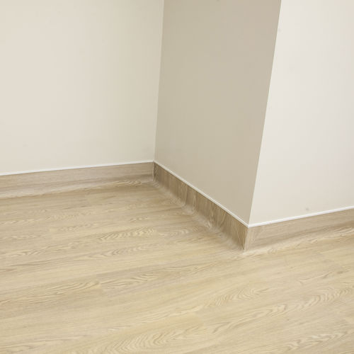 Vinyl baseboard RX FLASH COVE ECOsurfaces Recycled Rubber Flooring
