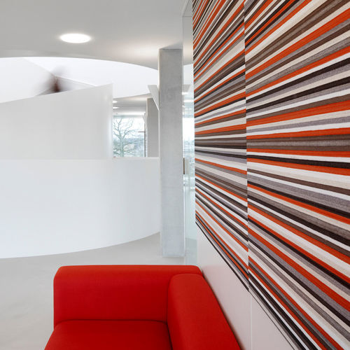 Acoustic wall panel - BUZZIBRICKBACK - BuzziSpace - fabric / felt / paper