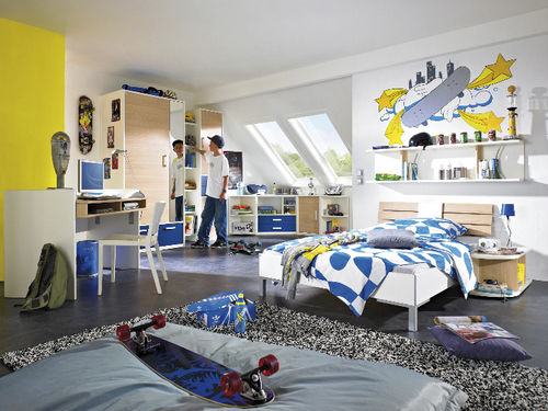 White children's bedroom furniture set - BEAT - RÖHR-Bush - boy's